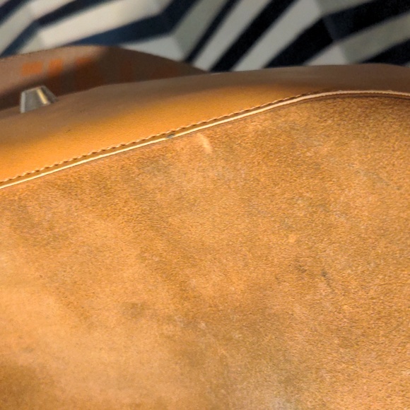 prune argentina brown suede purse With Dust Bag - Picture 13 of 16